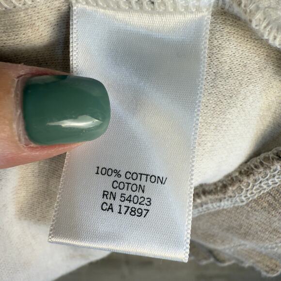 Banana Republlic Men’s size XL khaki tan 1/2 zip pullover # 3625 - Picture 2 of 7